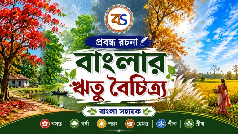 বাংলার ঋতুবৈচিত্র্য | প্রবন্ধ রচনা | Banglar Ritubaichitrya